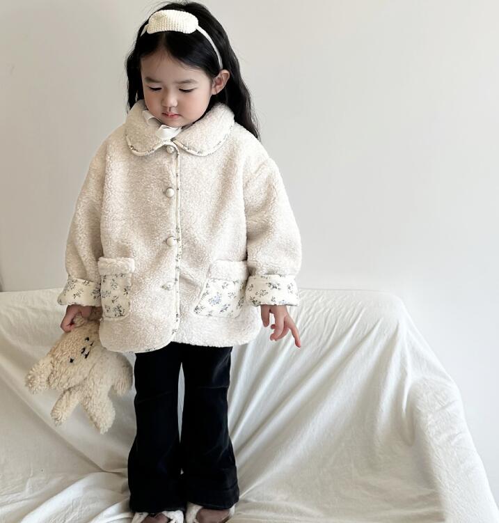 2023冬新品★子供服　厚手コート★90-150cm★