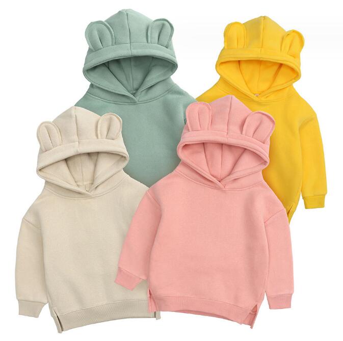 「2023秋冬」★子供服★トップス★パーカー★韓国風子供服★ベビー★裏起毛★9色★73-110CM