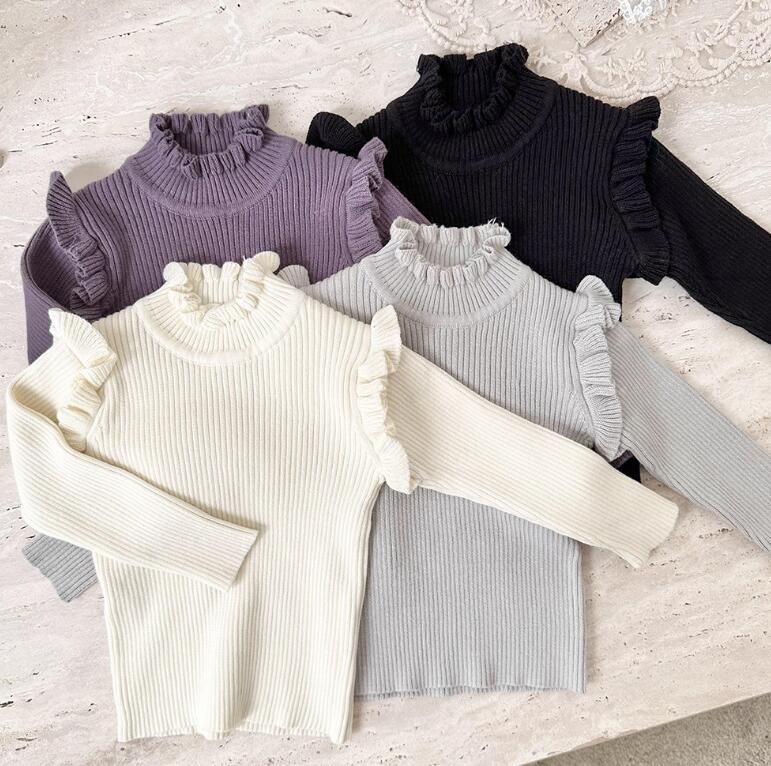 2023新型★子供服　ニットトップス　セーター★73-130cm　4色