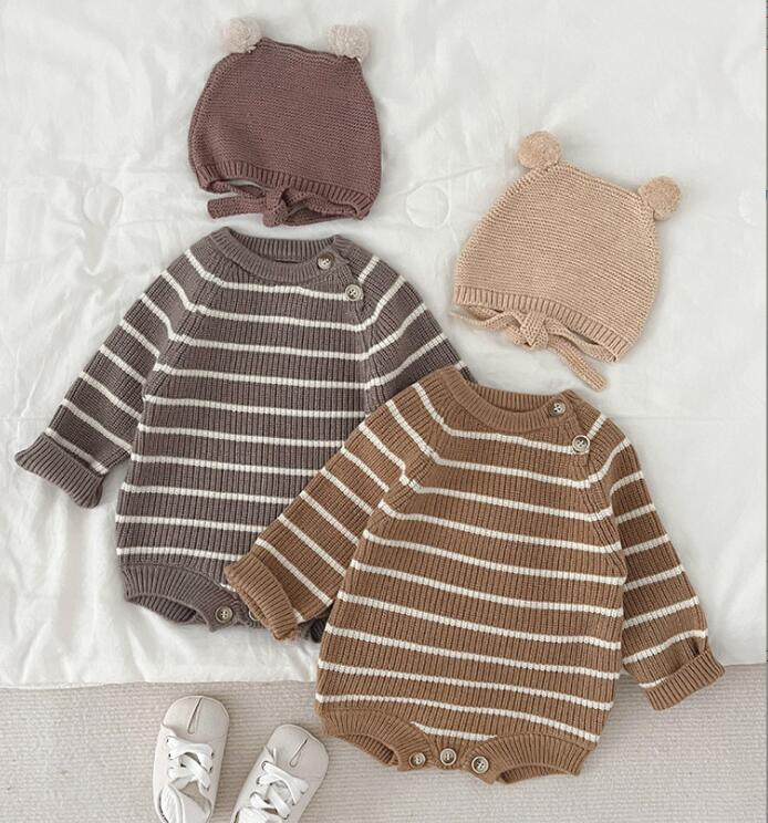 2023★春秋新作★韓国風ベビー服★ロンパース★2色66-90CM