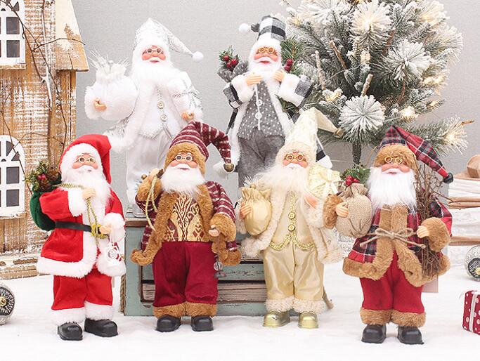 ★可愛いデコレーション人形飾り　クリスマス装飾品★ぬいぐるみ★