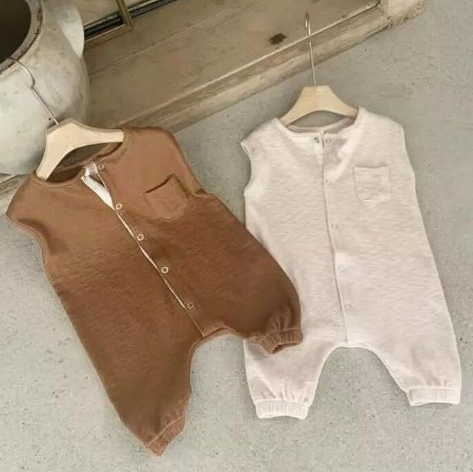 2023★春秋新作★韓国風ベビー服★ロンパース★2色66-90CM