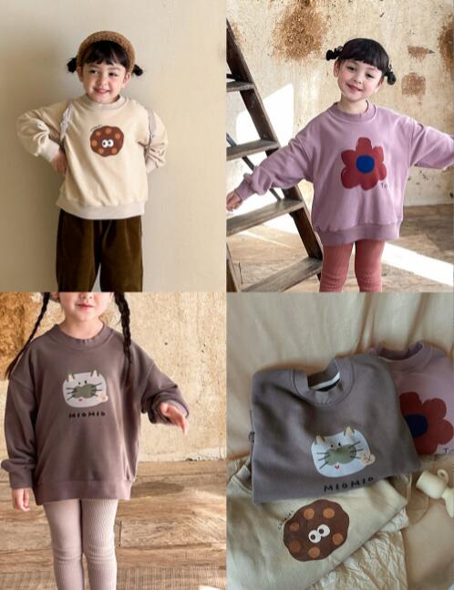 2023秋新品★子供服　トップス★90-140cm★3色