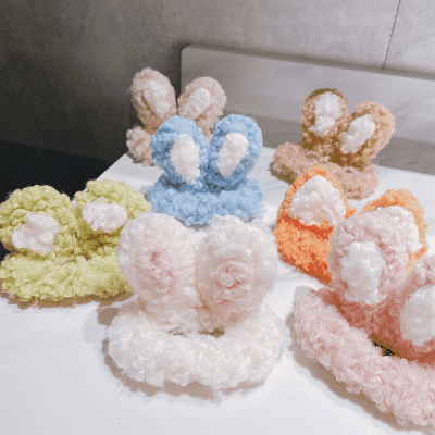 ロリータ ヘアオーナメント ヘアピン ヘアクリップヘアゴム リングゴム 秋冬新作 シュシュ ボア 兎耳