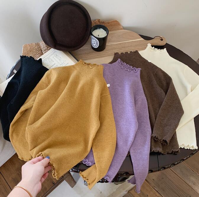 「2023秋」子供服★カシュクール★トップス★韓国風子供服★キッズ女の子★5色★90-130CM