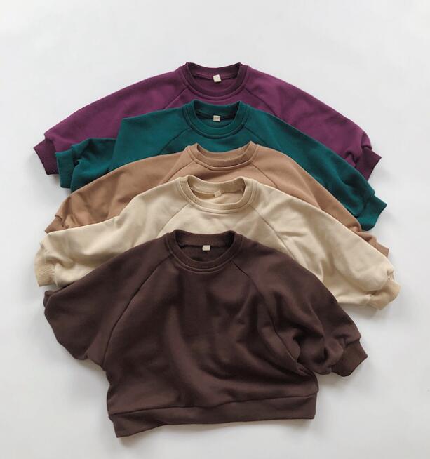 2023★春秋新作★韓国風子供服★スウェット★トレーナー★5色80-130CM