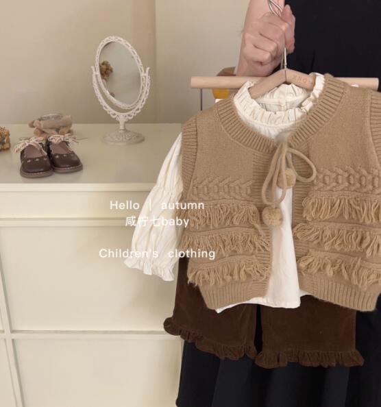 2023秋新作★キッズ服　トップス&ズボン&ベストコート★80-130★