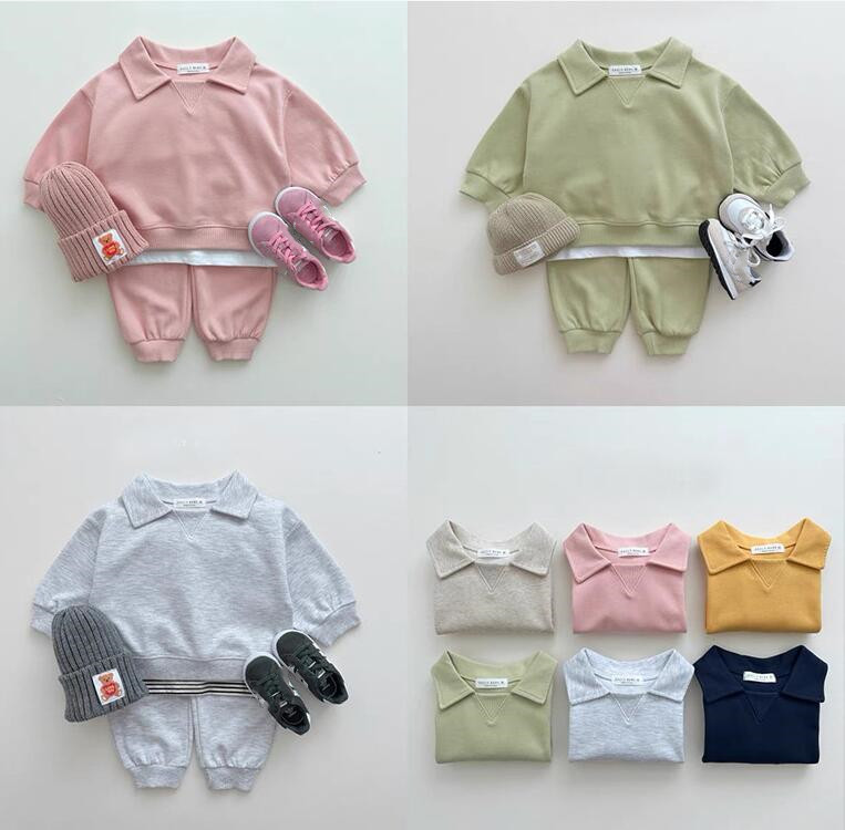 2023秋★子供服　トップス+ズボン　セットアップ★73-120cm★5色