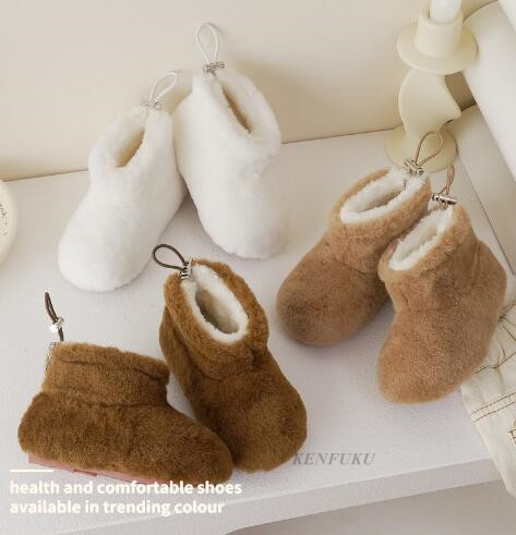 2023秋冬★子供靴★シューズ★ふわふわブーツ★タグ21-30★3色