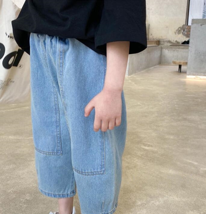 2023★春秋新作★韓国風子供服★ジーンズ★90-140CM
