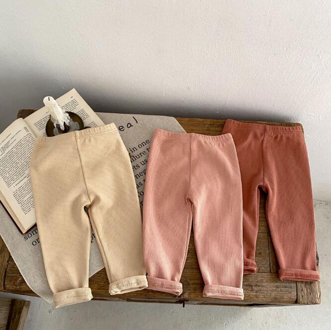 「2023秋」子供服★ズボン★レギンス★韓国風子供服★無地★ベビー★3色★66-100CM