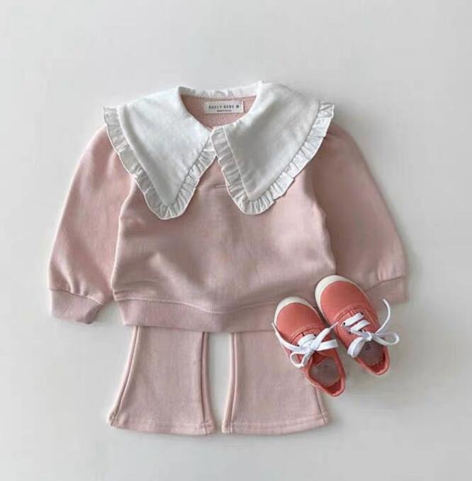 2023★春秋新作★韓国風子供服★トップス+ズボン2セット★2色80-120CM