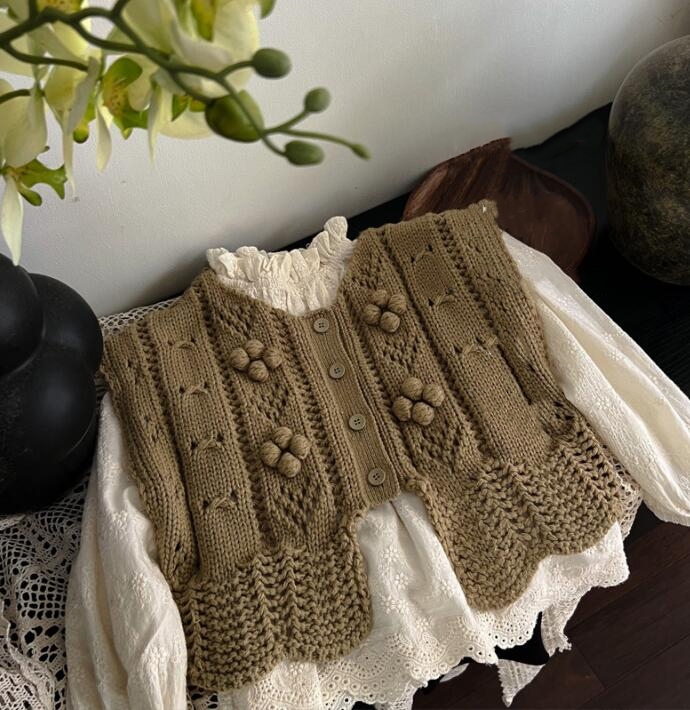 2023★春秋新作★韓国風子供服★チョッキ★ズボン★分けて販売★90-140CM