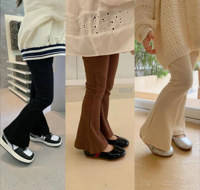 2023★春秋新作★韓国風子供服★ボトムス★ズボン★純色★カジュアル★3色7-15