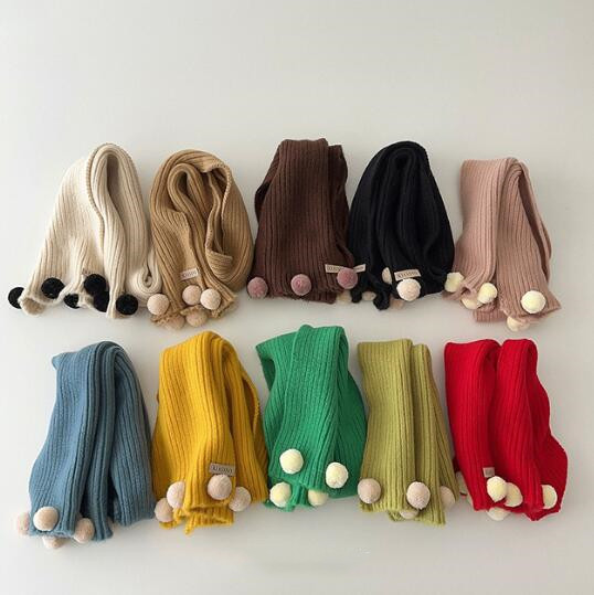 子供用★マフラー★防寒★襟巻き★スカーフ★キッズ★男女兼用★暖かい★10色