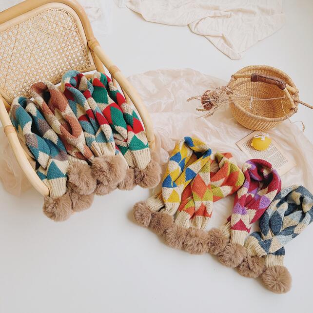 子供用★マフラー★防寒★襟巻き★スカーフ★キッズ★男女兼用★暖かい★8色