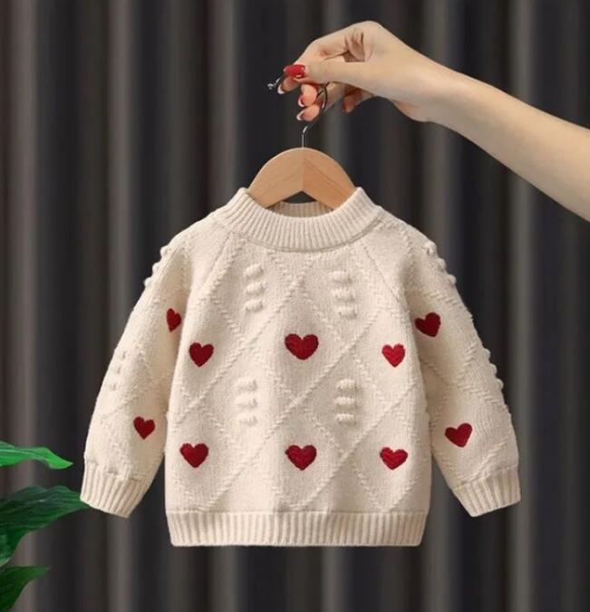 2023★秋冬新作★韓国風子供服★厚手★セーター★2色90-140CM