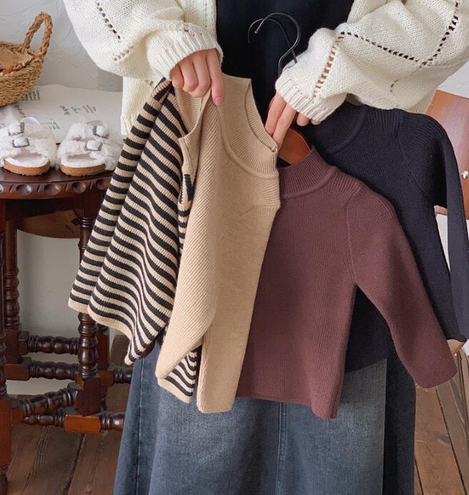 2023★秋冬新作★韓国風子供服★セーター★4色80-130CM