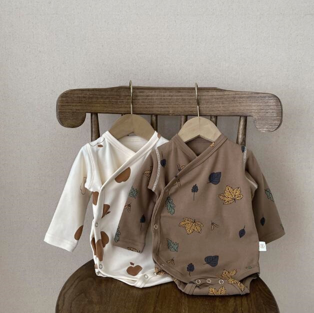 子供服★ロンパース★連体服★長袖★韓国風子供服★ベビー★2色★66-90CM