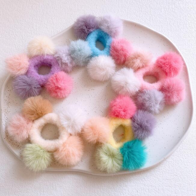 子供用★髪飾り★まとめ髪用★ヘアアクセサリー★キッズ★ヘアゴム★多色