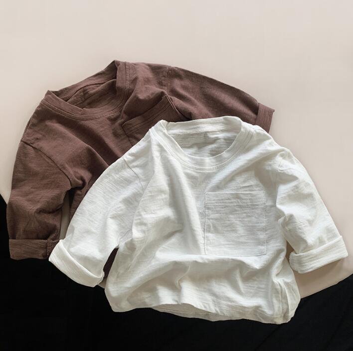 2023★春秋新作★韓国風子供服★Tシャツ★2色80-130CM