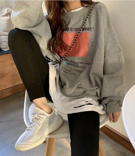 2023★春秋新作★韓国風★トレーナー★2色M-2XL