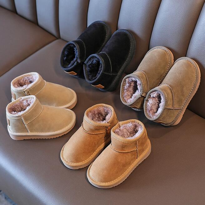 【子供靴】★キッズ靴★裏起毛★キッズ★男女兼用★ショートブーツ★4色★22-30#