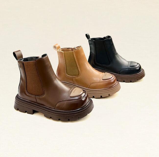 【子供靴】★キッズ靴★靴★ショートブーツ★キッズ★男女兼用シューズ★3色★24-36#