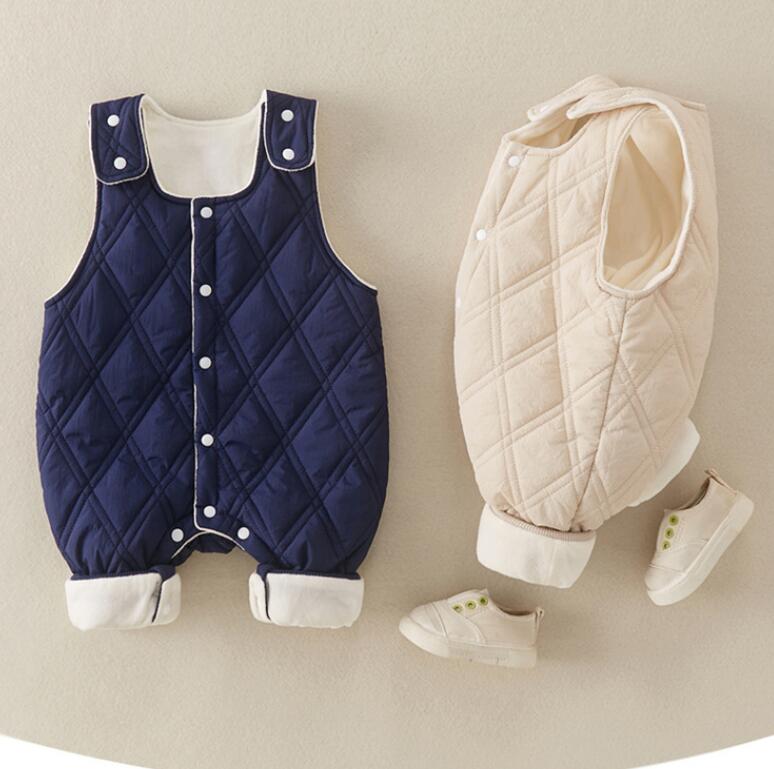 2023★秋冬新作★韓国風ベビー服★ロンパース★2色66-90CM