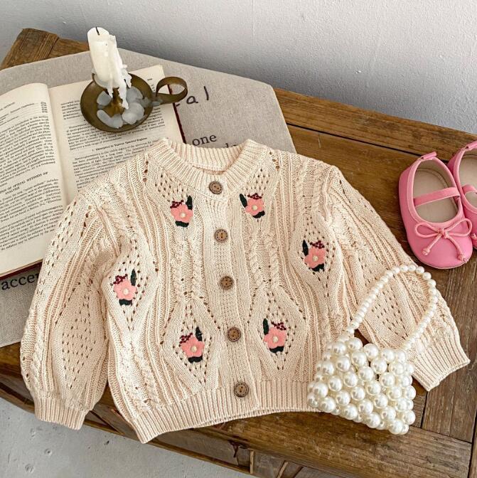 子供服★トップス★ニット★カーディガン★韓国風子供服★ベビー★66-100CM