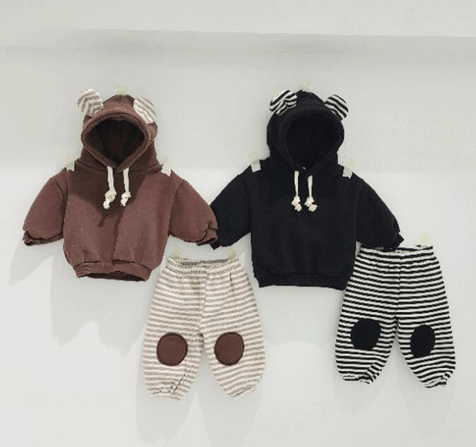 2023冬服★ベビー服　トップス&ズボン分けて販売★70-100★2色