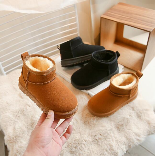 靴★子供靴★シューズ★キッズ女の子★ショートブーツ★裏起毛★2色★26-36#