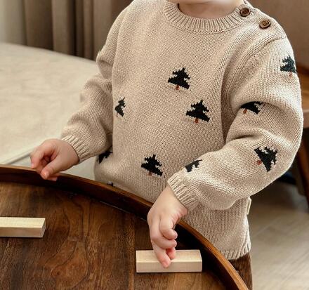 子供服★ニット★セーター★トップス★韓国風子供服★キッズ★男女兼用★80-130CM