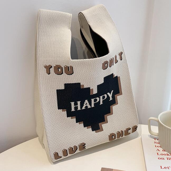 お買い得!大割引!バッグ★レディース★トートバッグ★ハンドバッグ★ニットバッグ