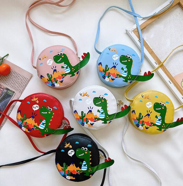 子供用バッグ★バッグ★ミニバッグ★ショルダーバッグ★キッズ★男女兼用★ダイナソー★6色