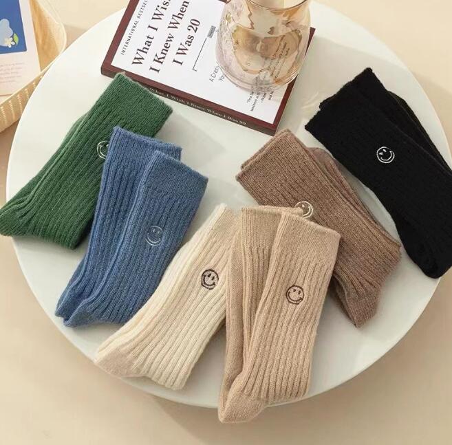 靴下★レディース★ソックス★大人用★女性用靴下★可愛い★笑顔★多色