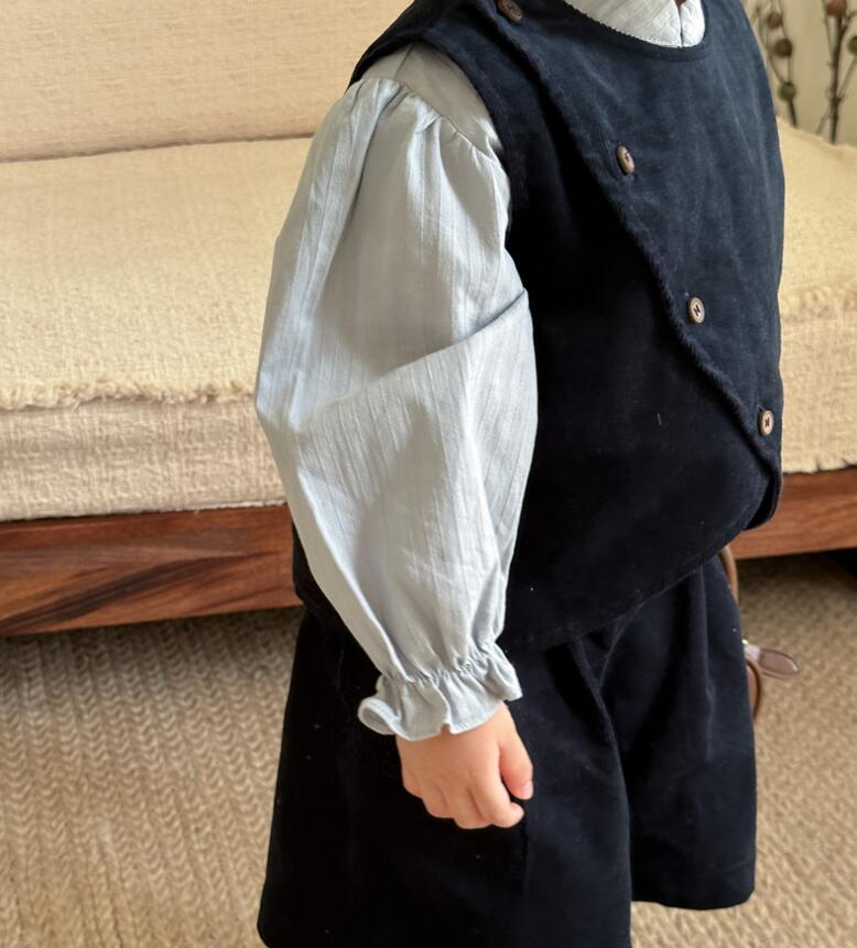 2023★春秋新作★韓国風子供服★シャツ★セットアップ★分けて販売★80-130CM