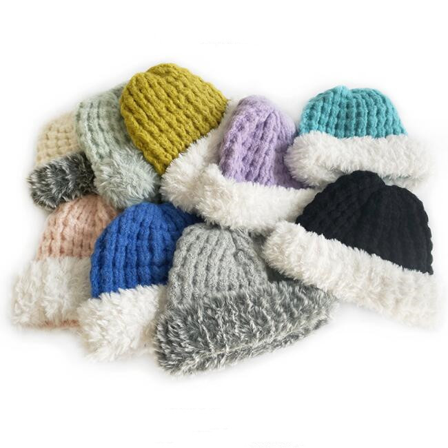 子供用★帽子★キッズ★男女兼用★暖かい★防寒★ニット帽子★可愛い★9色