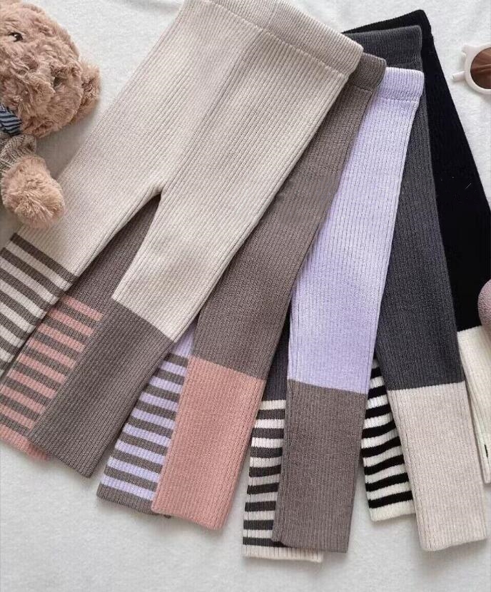 2023★秋冬新作★韓国風子供服★ズボン★厚手★5色90-140CM