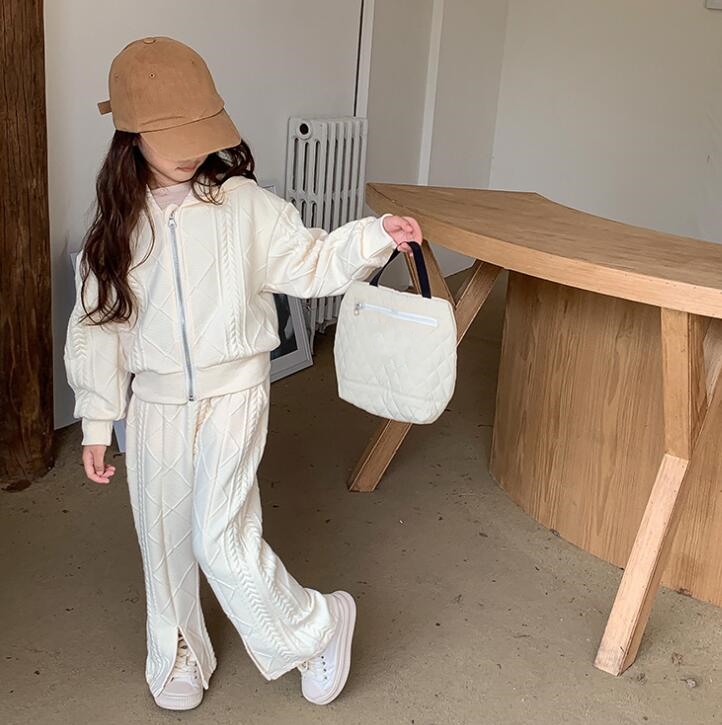 2023★秋冬新作★韓国風子供服★セットアップ★トップス+ズボン★4色90-150CM