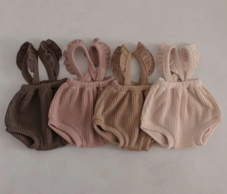 2024年新品★ベビー服★サロペットズボン★66-90cm★4色