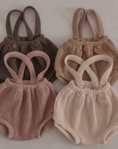 2024年新品★ベビー服★サロペットズボン★66-90cm★4色