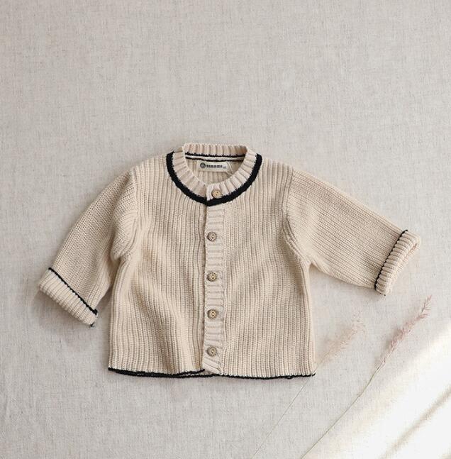 子供服★トップス★ニット★カーディガン★韓国風子供服★ベビー★2色★66-90CM