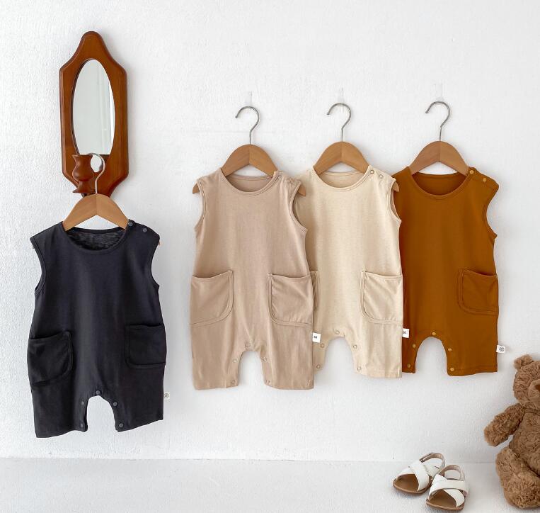 2024年新品★ベビー服★連体服　ロンパース★66-90cm★4色