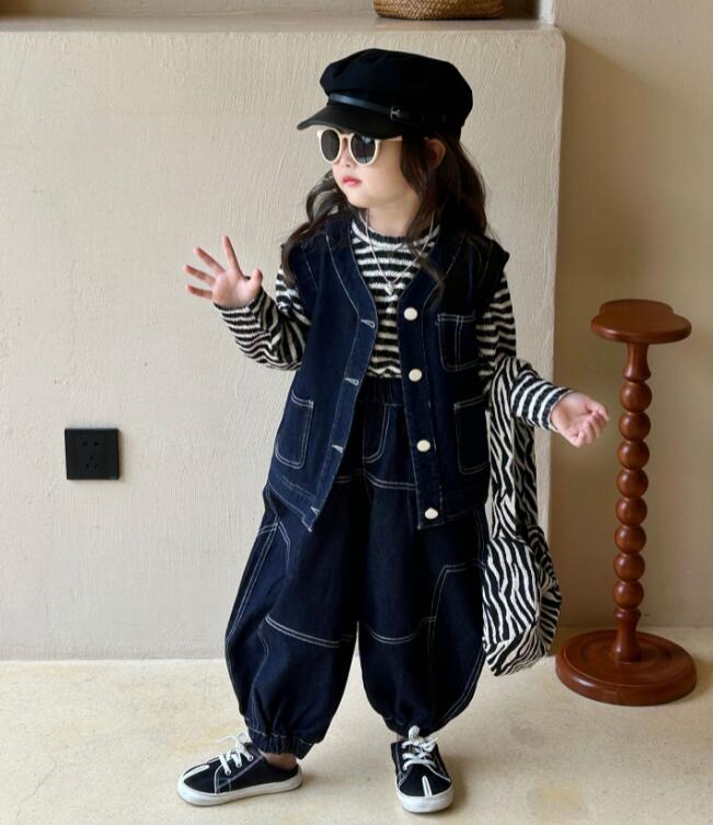 2024★春秋新作★韓国風子供服★Tシャツ★セットアップ★分けて販売★7-17