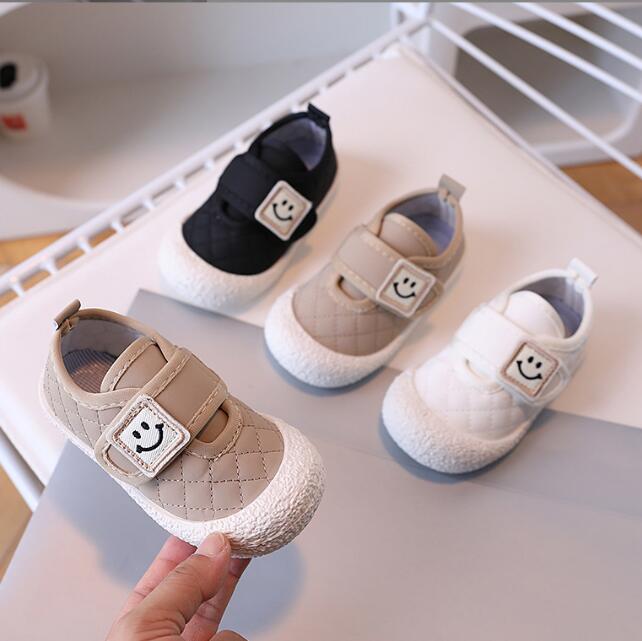 「2024」靴★子供靴★キッズ靴★シューズ★キッズ★男女兼用★笑顔★3色「21-30#」