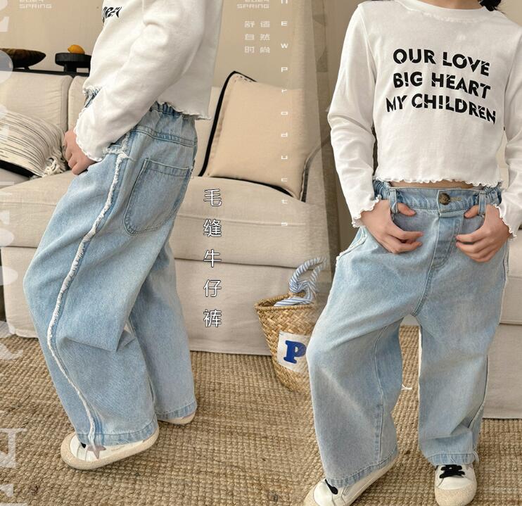 2024年新★子供服　デニムズボン★90-150cm★