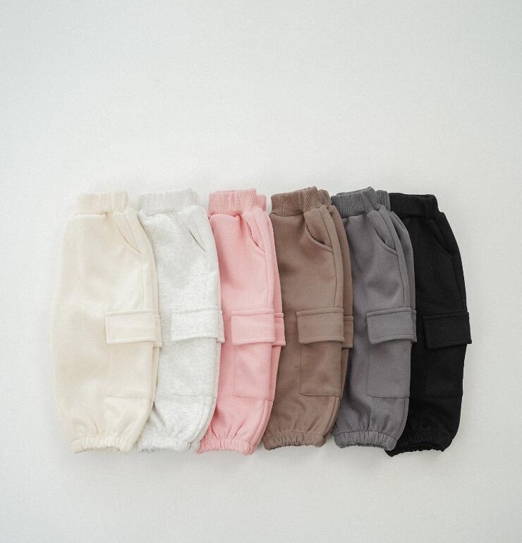 2024★春秋新作★韓国風子供服★ズボン★5色80-120CM