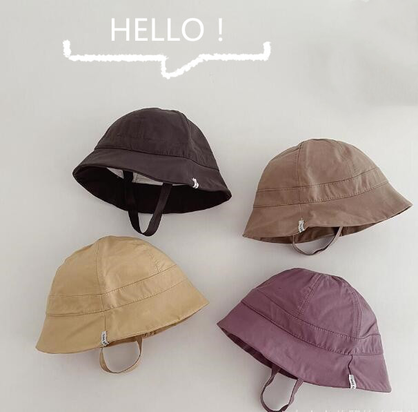 「2024」子供用★帽子★バケットハット★キッズ★男女兼用★カジュアル★4色