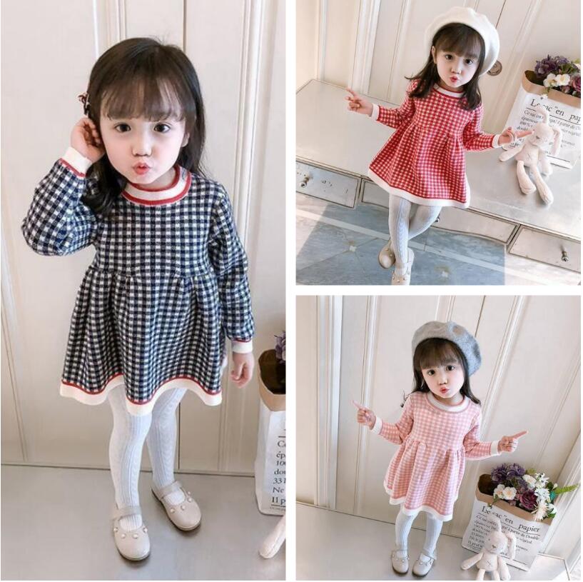 2024★春秋新作★韓国風子供服★ワンピース★3色80-130CM